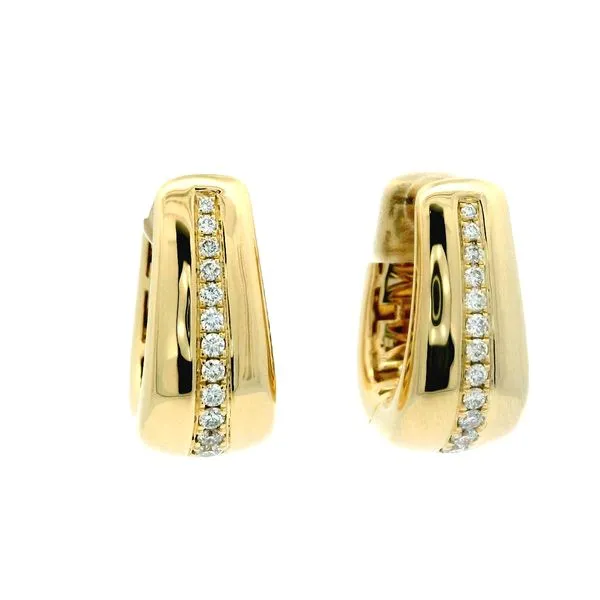 Diamond Hoop Earrings Jim Kryshak Jewelers Wausau, WI