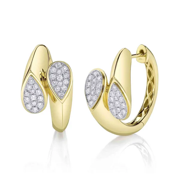 Diamond Hoop Earrings Jim Kryshak Jewelers Wausau, WI