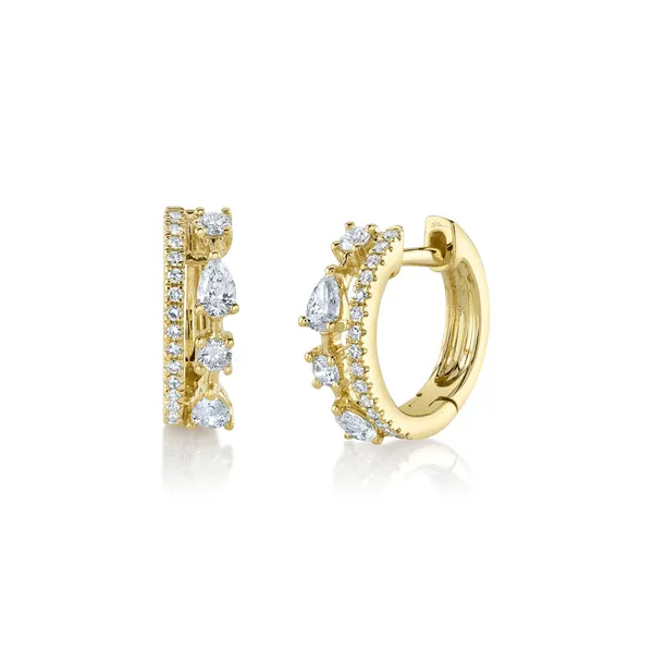 Diamond Hoop Earrings Jim Kryshak Jewelers Wausau, WI