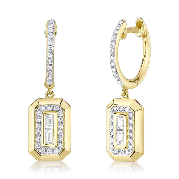 Dangle Diamond Earrings Jim Kryshak Jewelers Wausau, WI