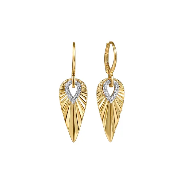 Diamond Teardrop Earrings Jim Kryshak Jewelers Wausau, WI