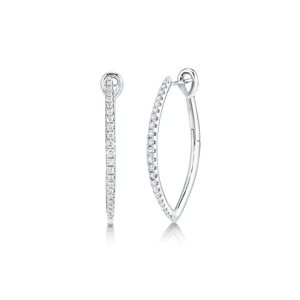Diamond Hoop Earrings Jim Kryshak Jewelers Wausau, WI