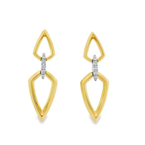 Diamond Dangle Earrings Jim Kryshak Jewelers Wausau, WI