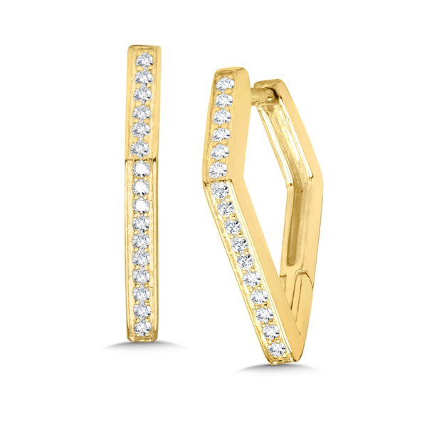 Diamond Hoop Earrings Jim Kryshak Jewelers Wausau, WI