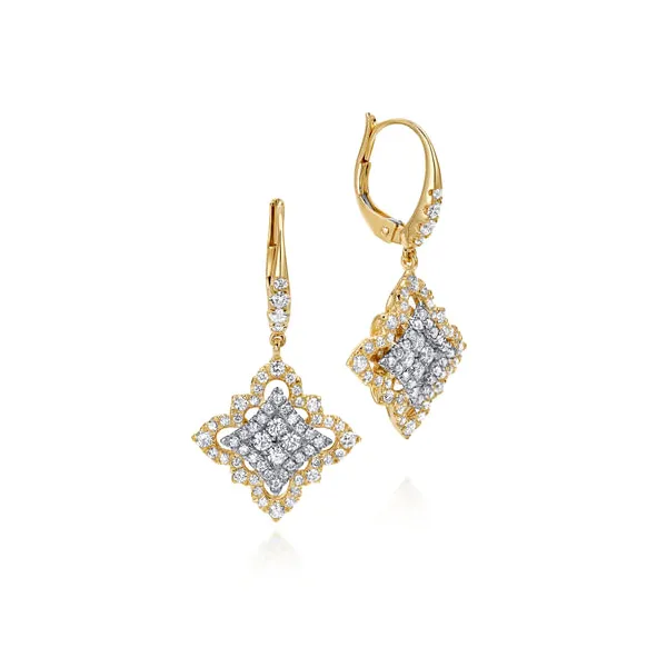 Diamond Drop Earrings Jim Kryshak Jewelers Wausau, WI