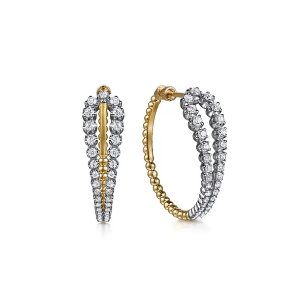 Diamond Hoop Earrings Jim Kryshak Jewelers Wausau, WI