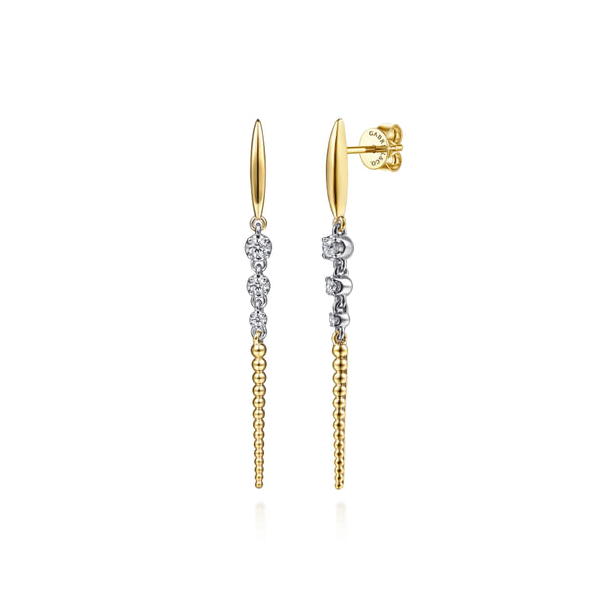 Diamond Dangle Earrings Jim Kryshak Jewelers Wausau, WI