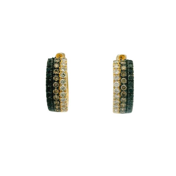 Diamond Huggie Earrings Jim Kryshak Jewelers Wausau, WI