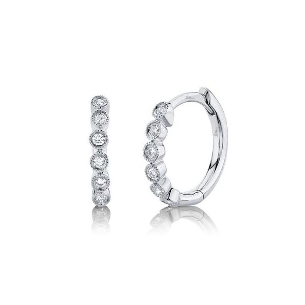 Diamond Hoop Earrings Jim Kryshak Jewelers Wausau, WI