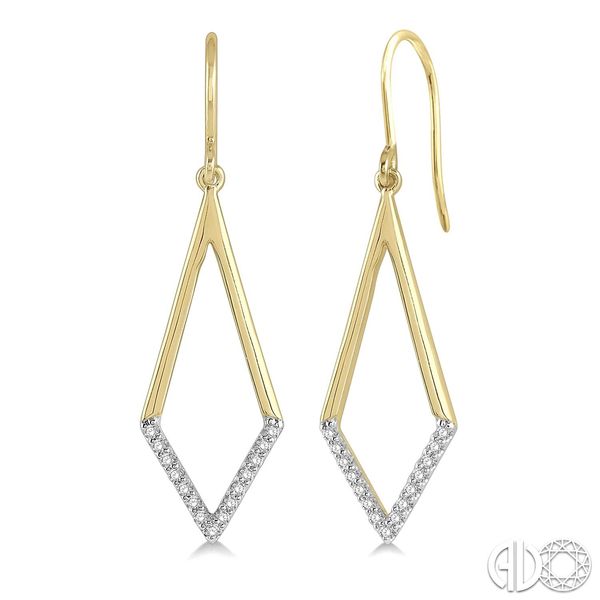 Diamond Dangle Earrings Jim Kryshak Jewelers Wausau, WI