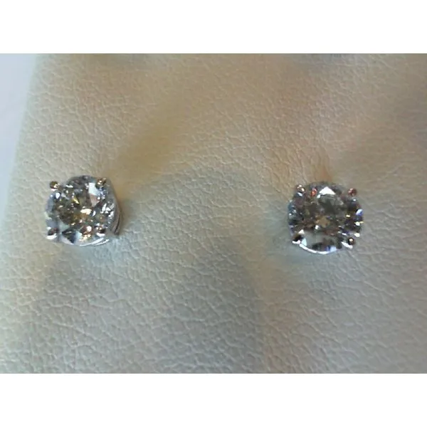 Diamond Stud Earrings Image 2 Jim Kryshak Jewelers Wausau, WI
