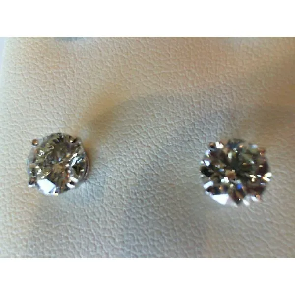 Diamond Stud Earrings Image 2 Jim Kryshak Jewelers Wausau, WI