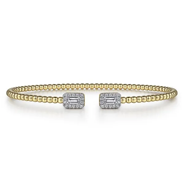 Beaded Diamond Bangle Jim Kryshak Jewelers Wausau, WI