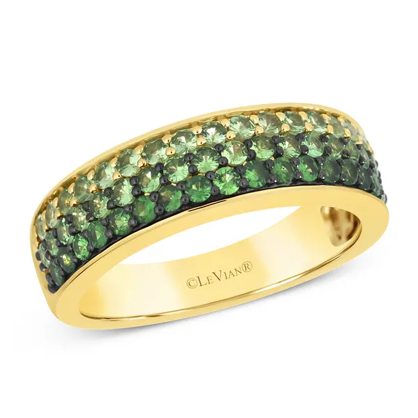 Le Vian Ombre Collection 14K Honey Gold Tsavorite Garnet Ring Jim Kryshak Jewelers Wausau, WI