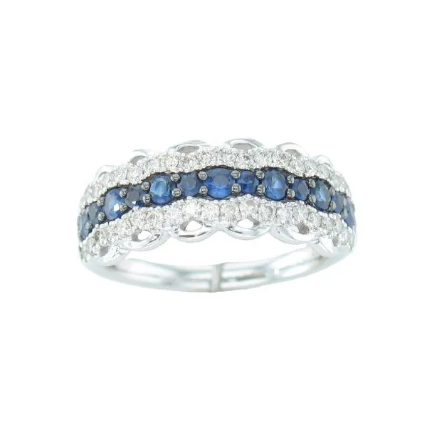 Le Vian 14Kt Vanilla Gold Blueberry Sapphire Ring Jim Kryshak Jewelers Wausau, WI