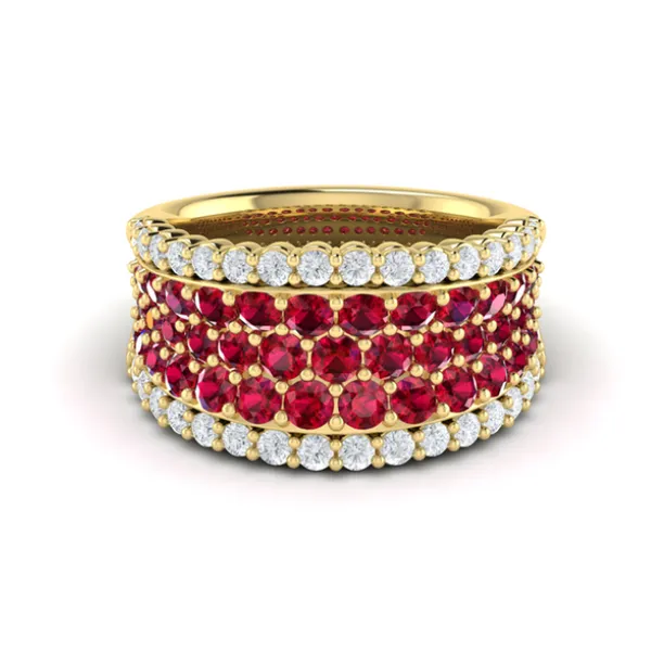Colored Stone Ring Jim Kryshak Jewelers Wausau, WI