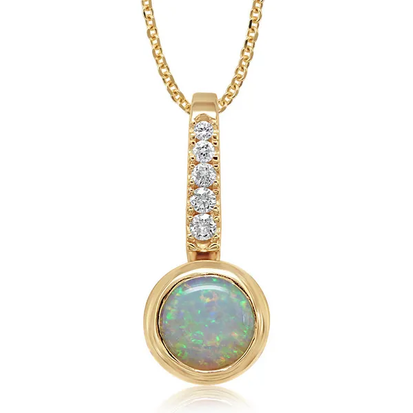 Colored Stone Pendant Jim Kryshak Jewelers Wausau, WI