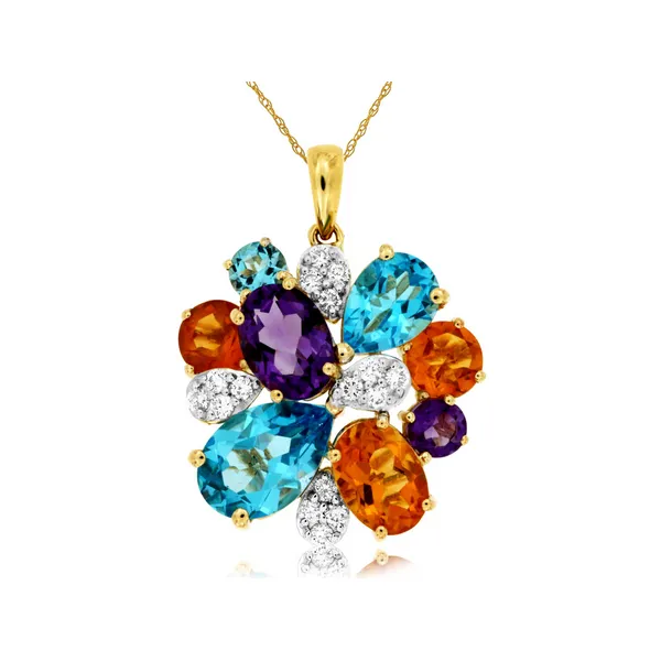 Colored Stone Pendant Jim Kryshak Jewelers Wausau, WI