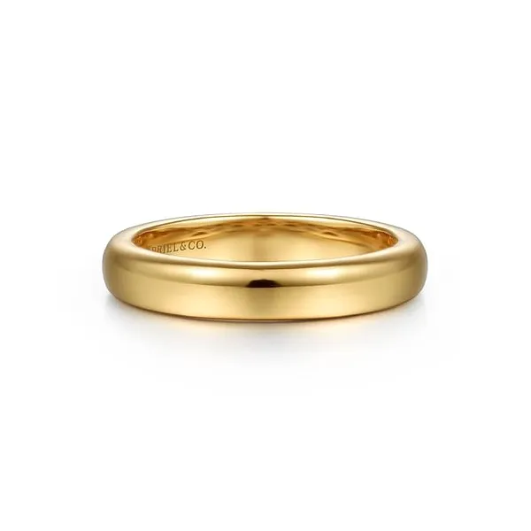 14K Yellow Gold Wedding Band Jim Kryshak Jewelers Wausau, WI