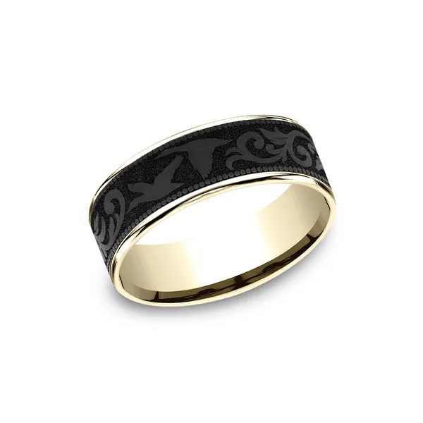 Men's Gold Wedding Band Jim Kryshak Jewelers Wausau, WI