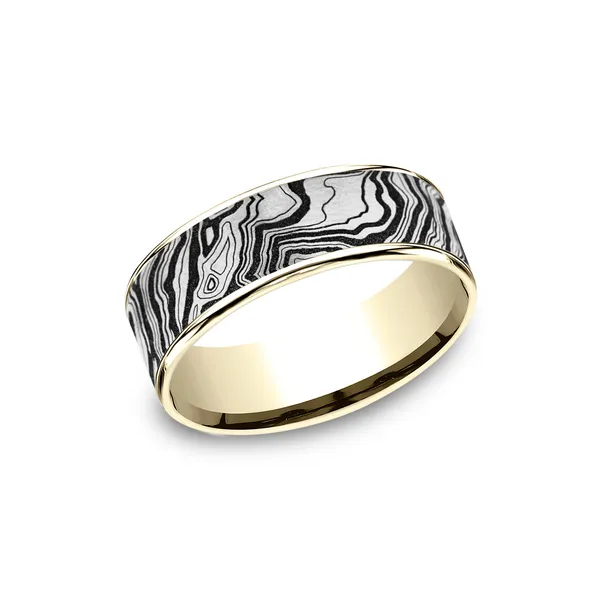 Men's Gold Wedding Band Jim Kryshak Jewelers Wausau, WI
