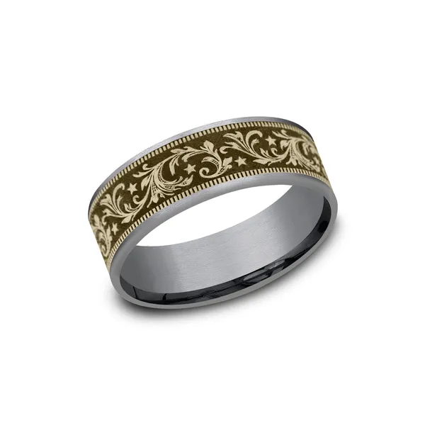 Men's Gold Wedding Band Jim Kryshak Jewelers Wausau, WI