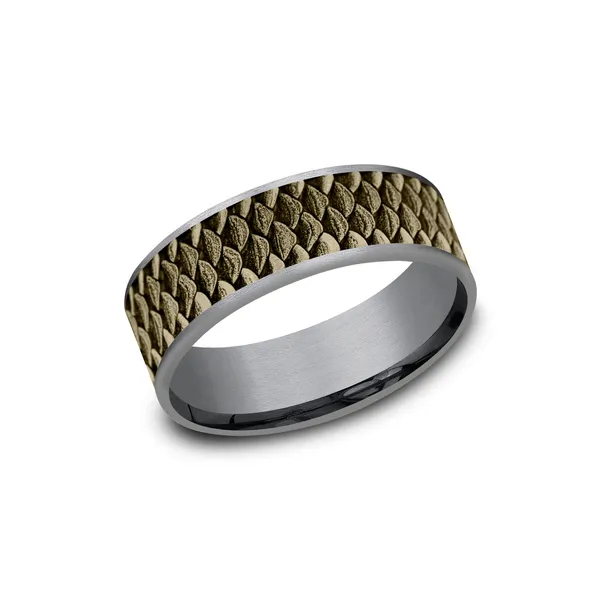 Men's Gold Wedding Band Jim Kryshak Jewelers Wausau, WI