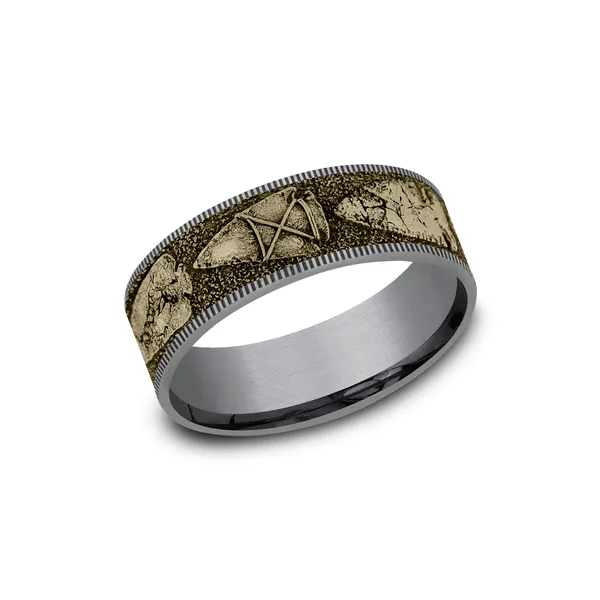 Men's Gold Wedding Band Jim Kryshak Jewelers Wausau, WI