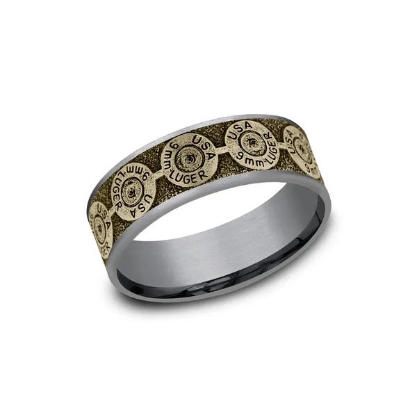 Men's Gold Wedding Band Jim Kryshak Jewelers Wausau, WI