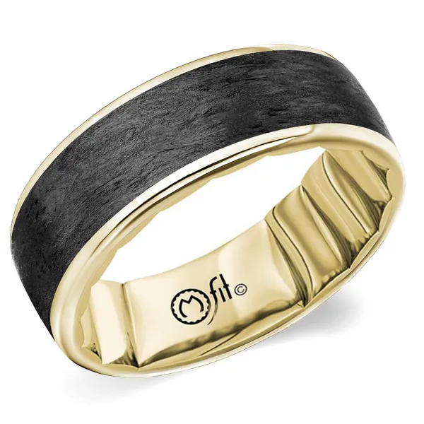 Men's Gold Wedding Band Jim Kryshak Jewelers Wausau, WI