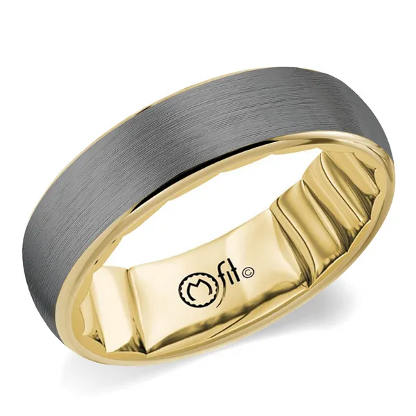 Men's Gold Wedding Band Jim Kryshak Jewelers Wausau, WI