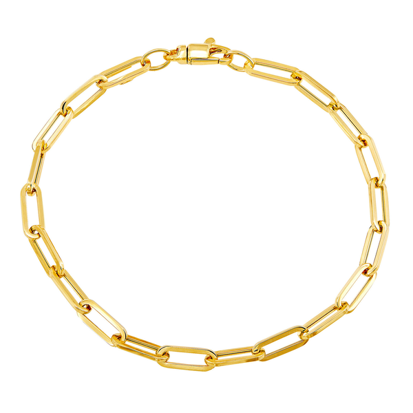 Gold Paperclip Bracelet Jim Kryshak Jewelers Wausau, WI