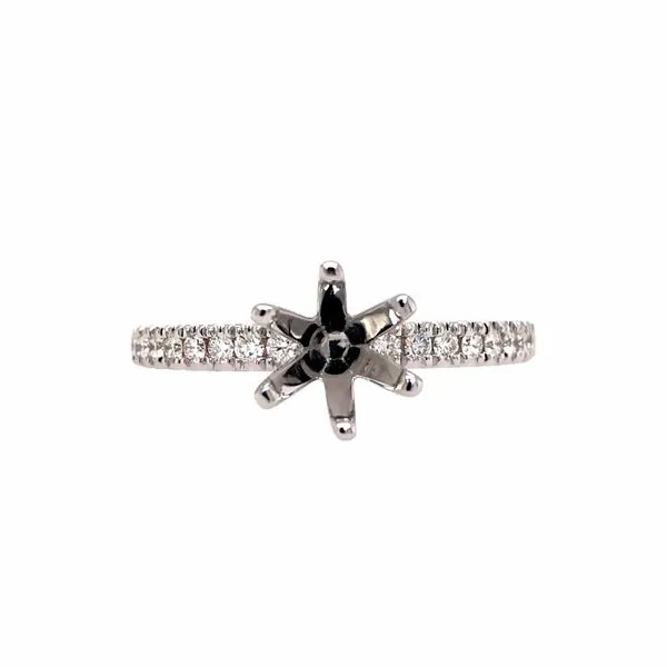 White Gold Diamond Engagement Ring similar item image