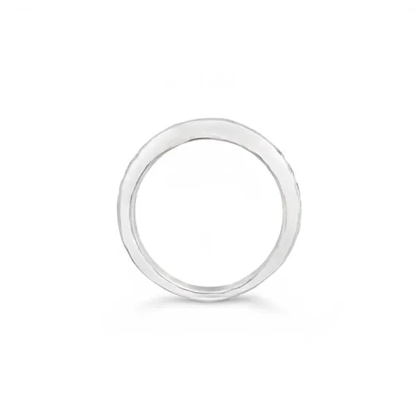 14Kt White Gold Diamond Wedding Band Image 2 JMR Jewelers Cooper City, FL