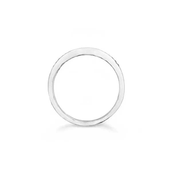 14K White Gold Wedding Band Image 2 JMR Jewelers Cooper City, FL