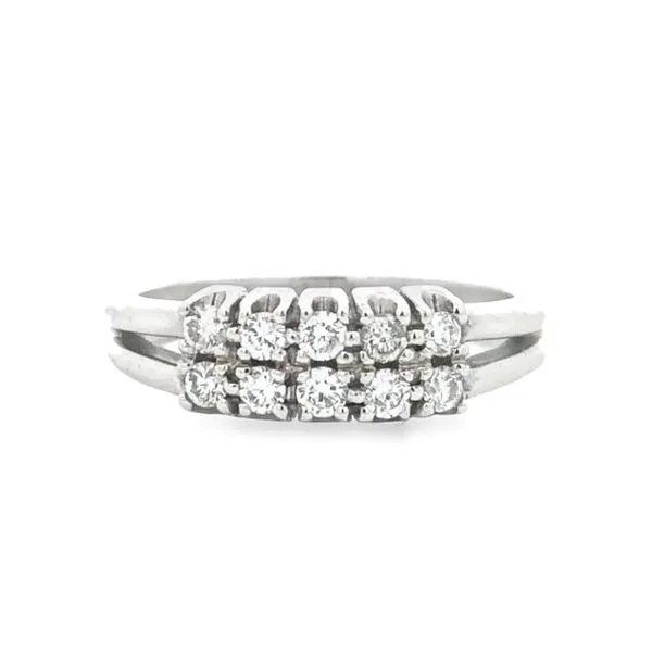 14Kt White Gold Diamond Band similar item image
