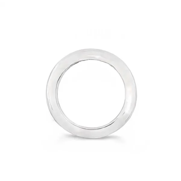 14Kt White Gold Diamond Wedding Band Image 2 JMR Jewelers Cooper City, FL