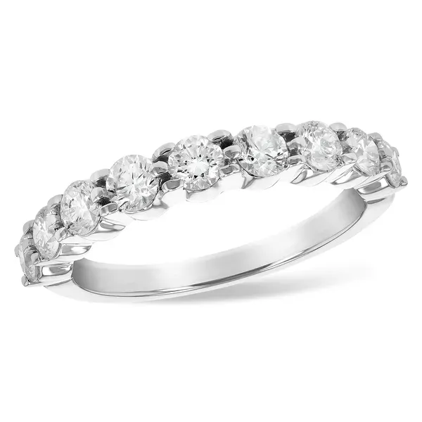 14Kt White Gold Diamond Wedding Band similar item image