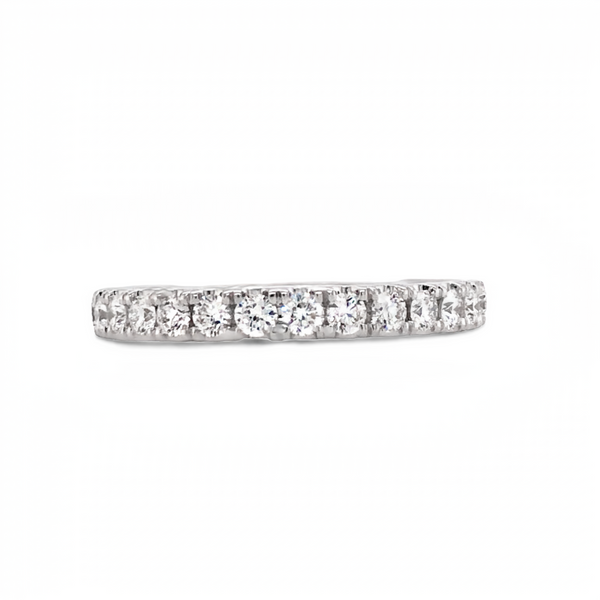 14Kt White Gold Diamond Wedding Band JMR Jewelers Cooper City, FL