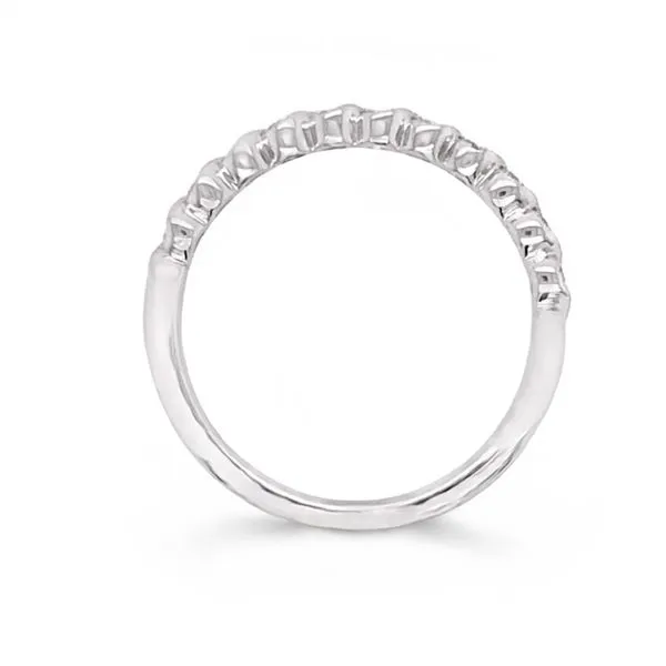 14K White Gold Wedding Band Image 2 JMR Jewelers Cooper City, FL