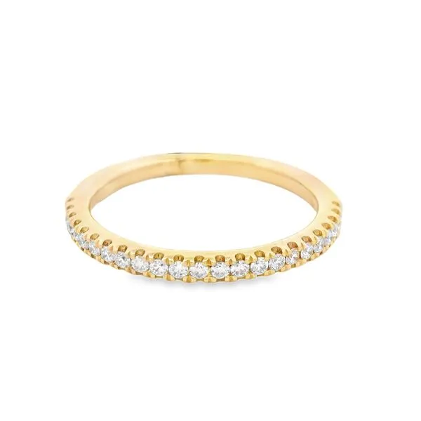 14 Karat Yellow Gold Diamond Band JMR Jewelers Cooper City, FL