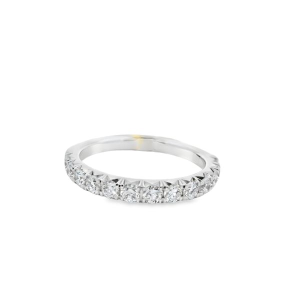 14 Karat White Gold Diamond Wedding Band JMR Jewelers Cooper City, FL