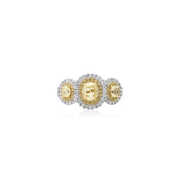18Kt Yellow Diamond and Wood Ring similar item image