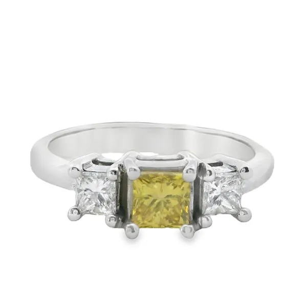 14Kt Yellow Ring with .70 Ct Diamonds similar item image