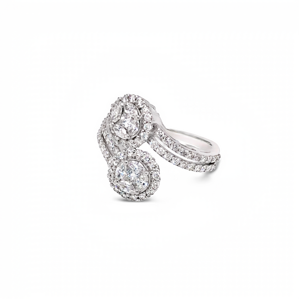 14Kt White Gold 1.6ct Diamond Fashion Ring JMR Jewelers Cooper City, FL