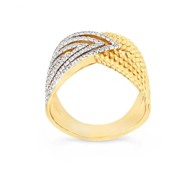 14Kt Yellow Diamond Ring