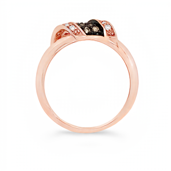 14K Diamond and Diamond Fashion Ring Image 2 JMR Jewelers Cooper City, FL