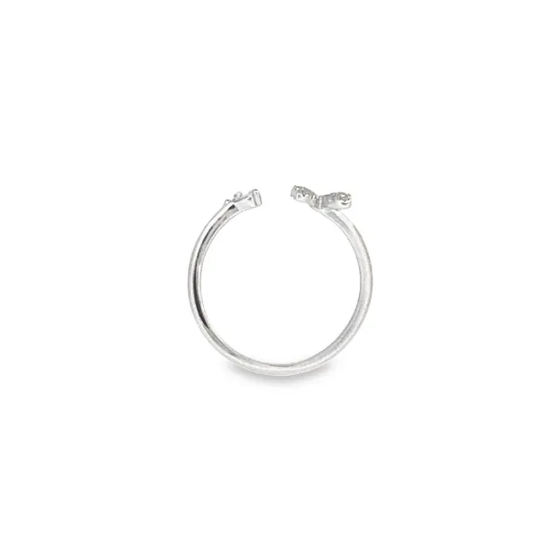 14Kt Diamond Pear Butterfly Ring