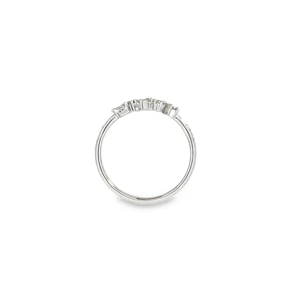 14K White Gold Diamond Baguette Fashion Ring Image 2 JMR Jewelers Cooper City, FL