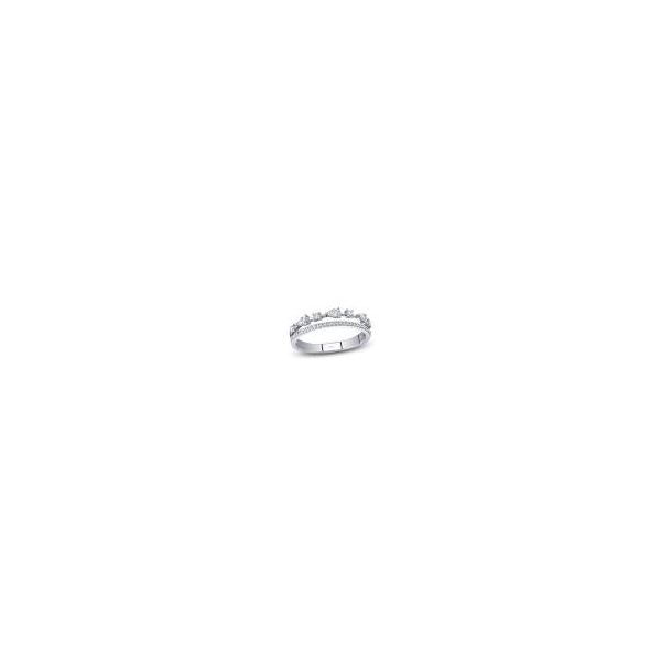 14 Karat White Gold Diamond Pear Fashion Ring JMR Jewelers Cooper City, FL